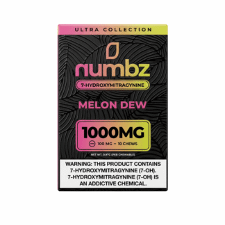 Numbz 7-OH Tablets (1000mg – 10 Count) - Numbz 7-OH lab-tested 7-hydroxymitragynine chewable tablet